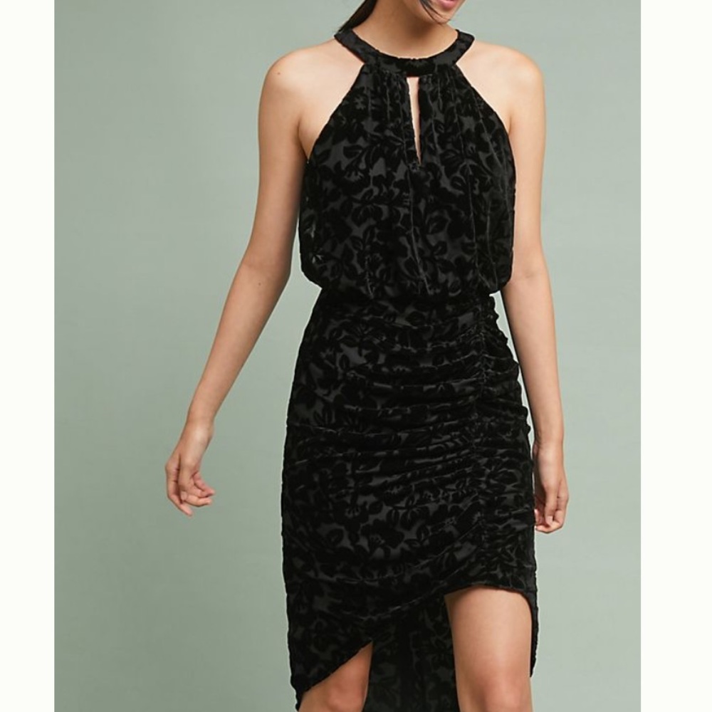 NWT Anthropologie Monique Lhuillier Manor Dress 6P